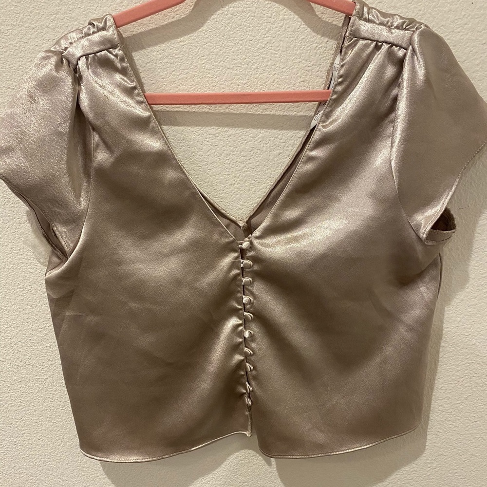 Zara satin Trafaluc collection